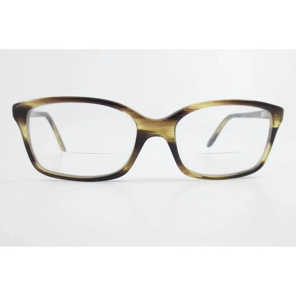 Oakley Intention Eyeglasses Driftwood Brown Woodgrain Rectangular 52-16-136